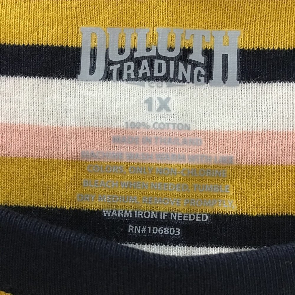 🌷Duluth Trading Co. Striped Shirt - Picture 3 of 3